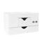 American Art Décor™ 3-Tier White Desk Organizer with USB Port